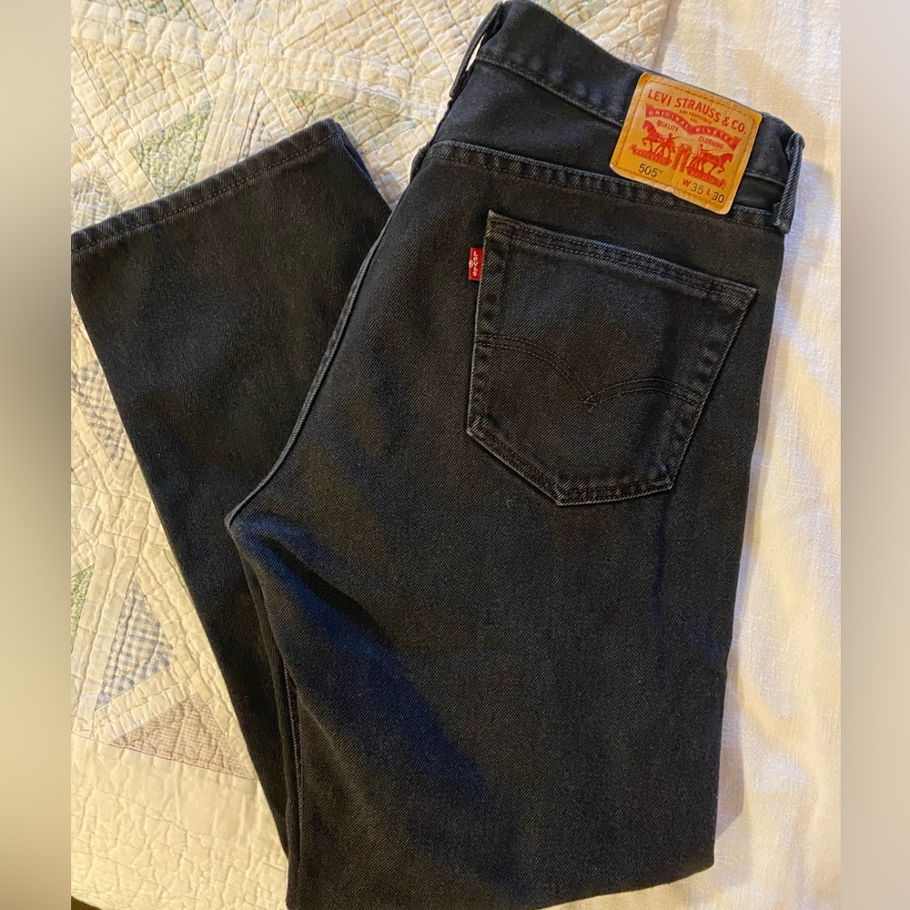 Levi’s 505 35x30 black